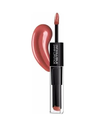 Rouge à Lèvres Infaillible 24H 2-Step L'Oréal Paris 404 Corail Constant 2