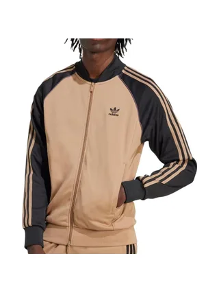 Veste de survêtement Marron Homme Adidas Classics SST 1