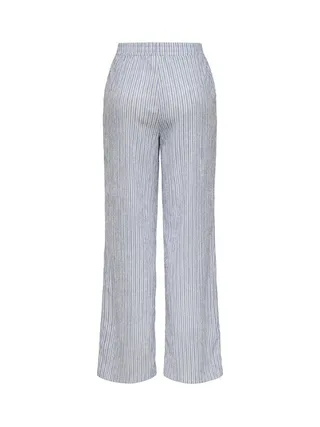 Pantalon Blanc/Bleu Femme JDY Ocean 2