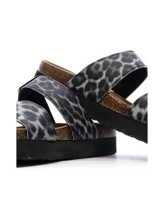 Sandales Noir Femme Kaporal Solinea 7