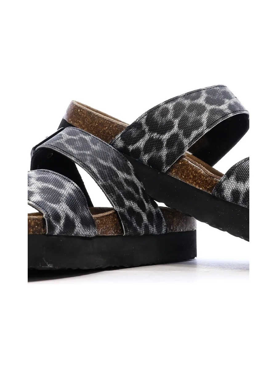 Sandales Noir Femme Kaporal Solinea 8
