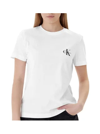 Lot de 2 T-Shirt Gris/Blanc Femme Calvin Klein Jeans Monologo 2