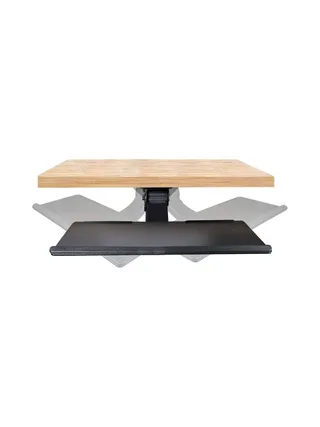 Under Desk Keyboard Tray - Adjustable 6