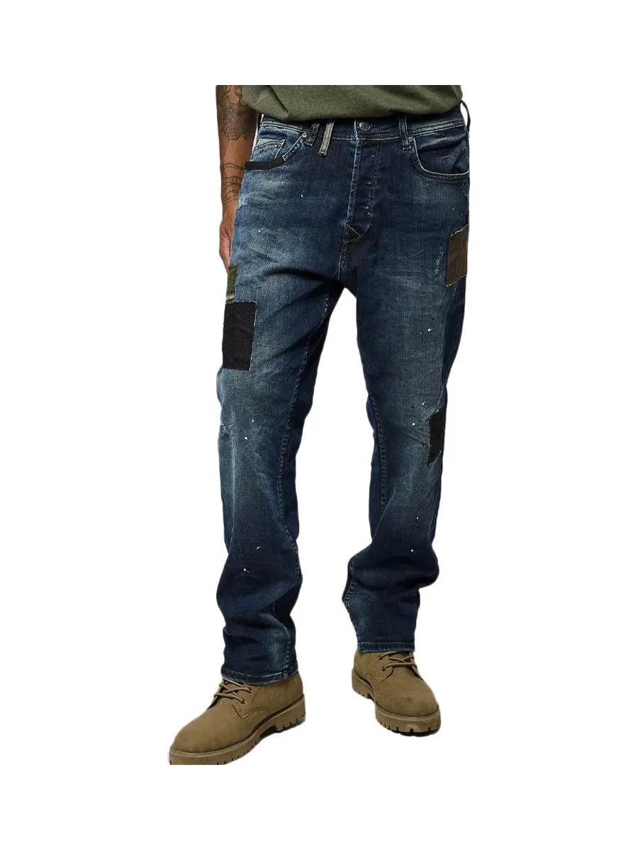 Jean Bleu Foncé Homme Kaporal DROPE 2