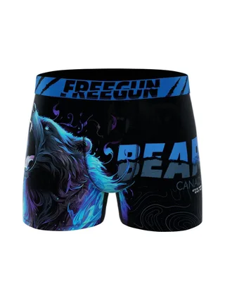 Boxer Noir/Bleu Garçon Freegun Canada 1