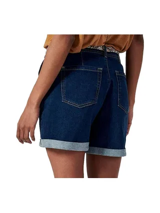 Short en Jeans Bleu Foncé Femme Kaporal VAURE 3