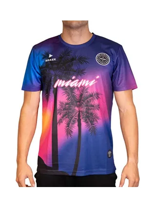 Maillot de Football Marine/Rose Sport Zone Miami 1