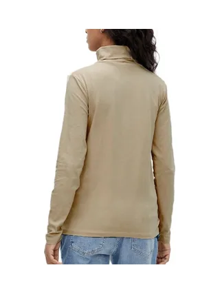 T-Shirt de Grossesse Beige Femme MamaliciousMia 2