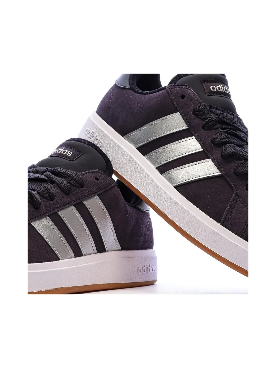 Baskets Noires Garçon Adidas Grand Court Base 7
