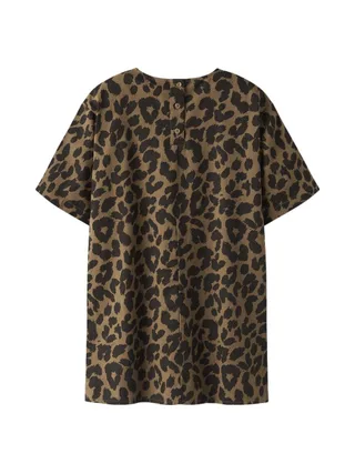 Robe Marron/Noir Fille Name it Nkfbelate 3