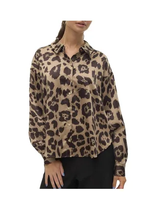 Chemise Marron Femme Vero Moda Merle 1
