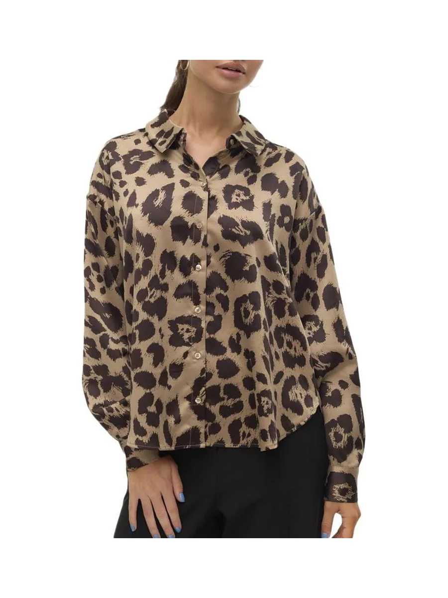 Chemise Marron Femme Vero Moda Merle 2