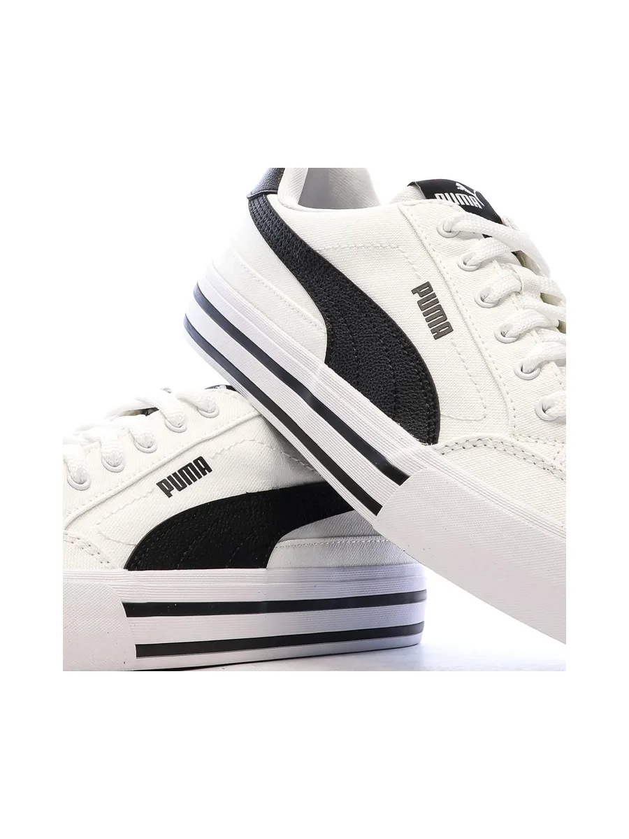 Baskets Blanches Femme Puma Court Classic 8