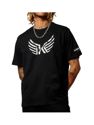 T-Shirt Noir Homme Kaporal JACKH 1