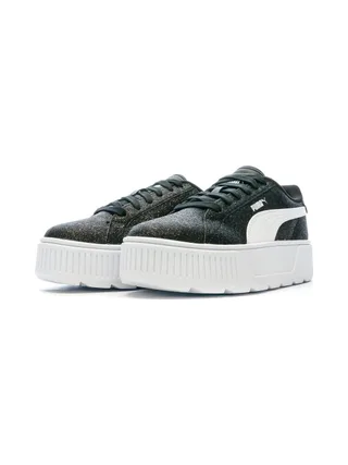 Baskets Noir/Paillettes Femme Puma Karmen Glitz 6