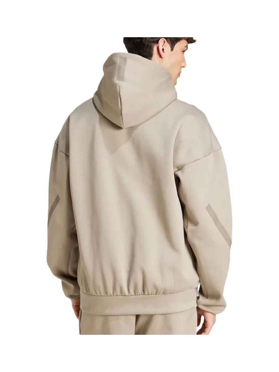 Sweat Zippé Beige Homme Adidas JC5495 3