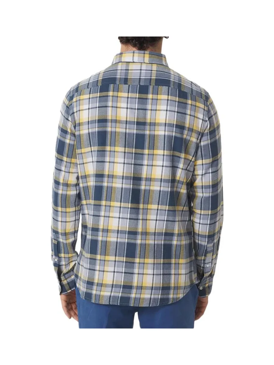 Chemise à carreaux Bleu/Jaune Homme TBS SULKYCHE 3