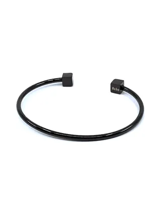 Bracelet Mutualité noir - acier 5