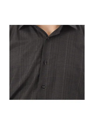 Chemise Noir/Kaki Homme Saint-Hilaire 204 3