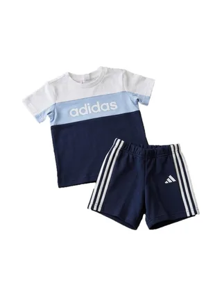 Ensemble Marine Garçon Adidas Inf T Set 1