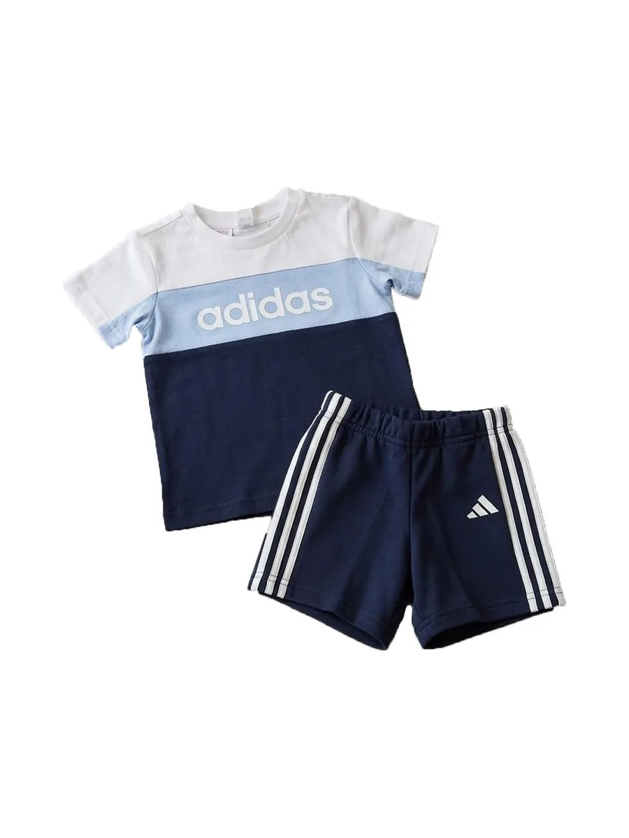 Ensemble Marine Garçon Adidas Inf T Set 1