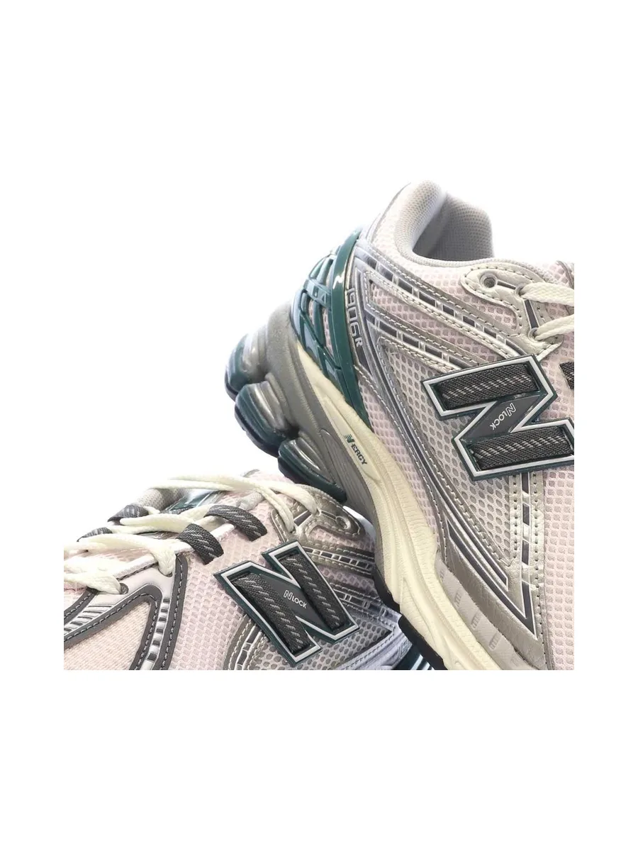 New Balance 1906 Baskets Gris/Rose/Vert Homme 8