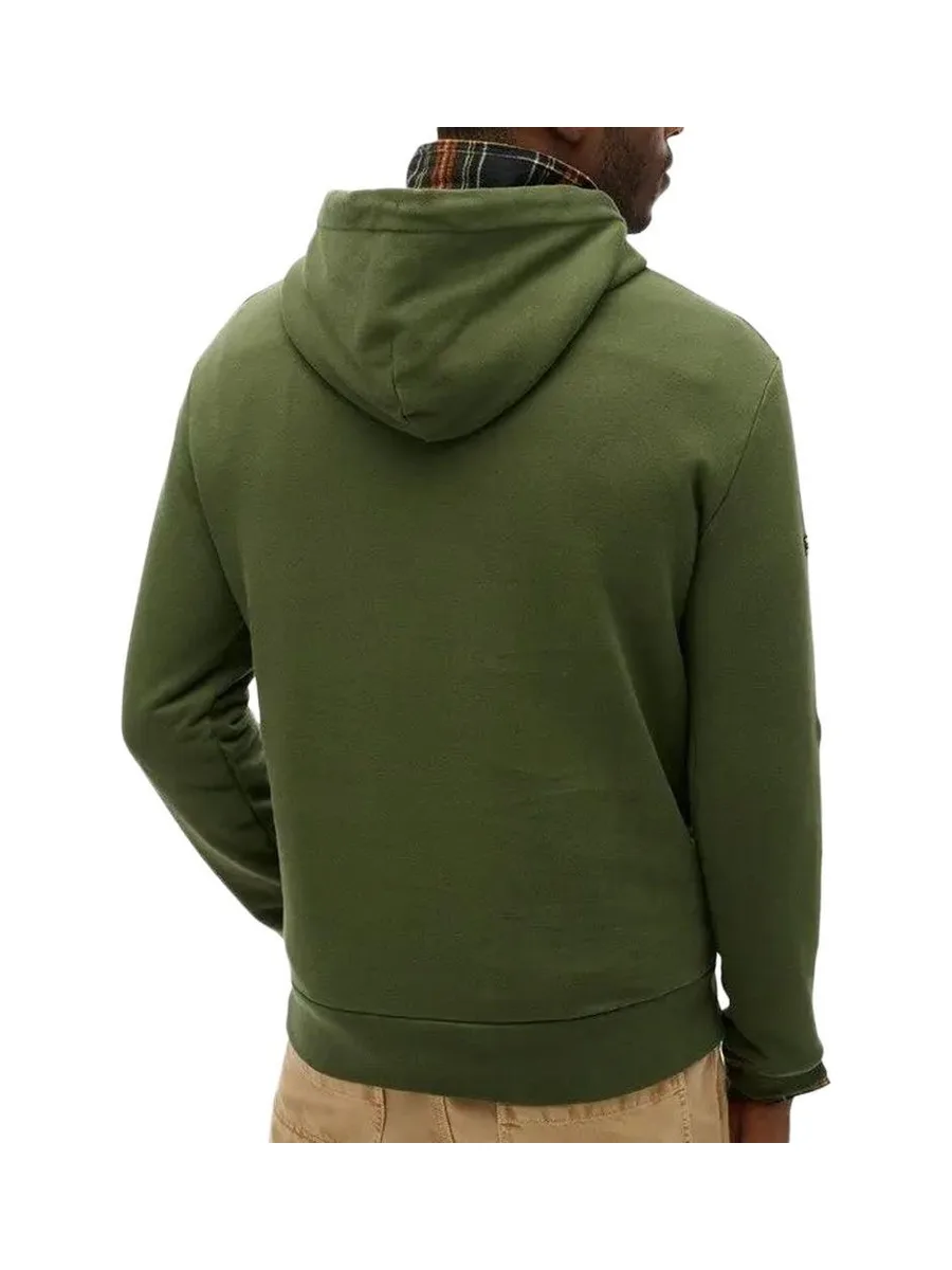 Sweat à Capuche Kaki Homme Superdry Plain Hood 2