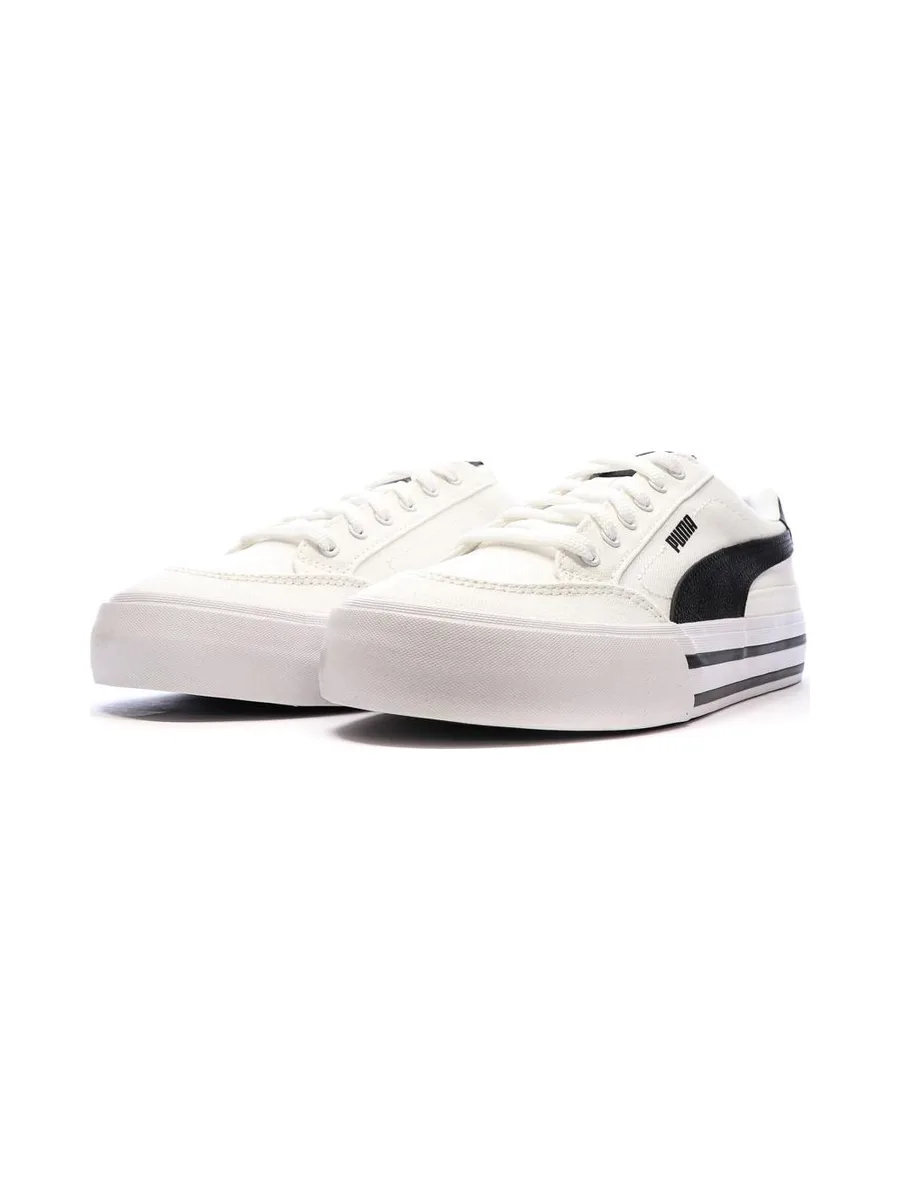 Baskets Blanches Femme Puma Court Classic 7