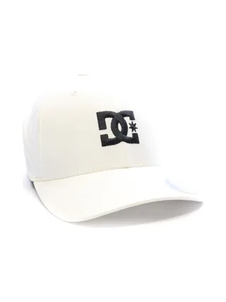 Casquette Blanche/Noire Homme Dc shoes Cap Star 2 Hdwr Blk 2