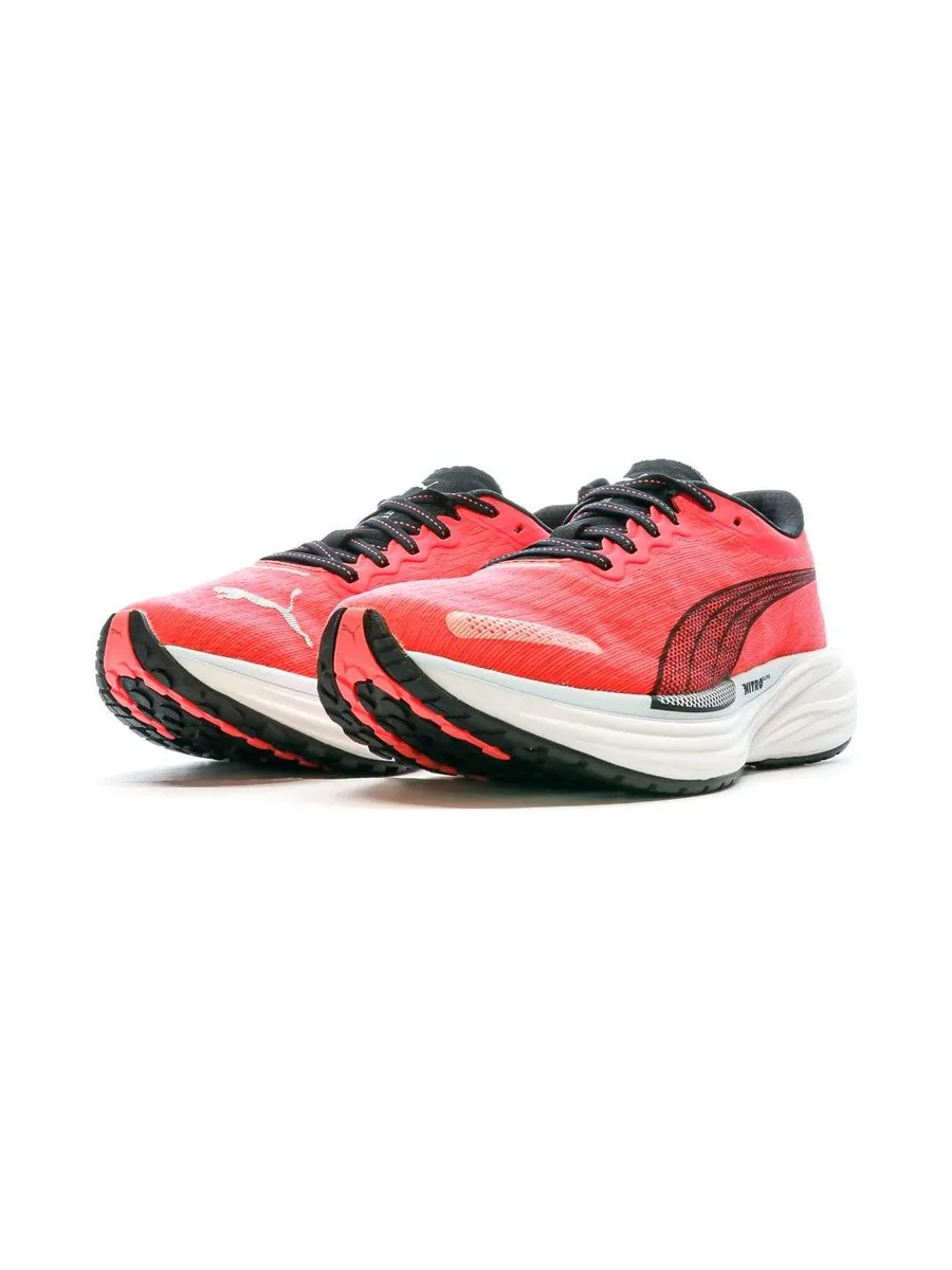 Chaussures de Running Rose Fuchsia Femme Puma Deviate Nitro 2 7