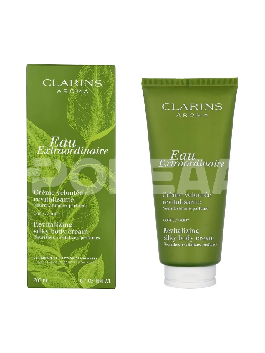 Clarins Eau Extraordinaire Revitalizing Silky Body Cream 200ml 1