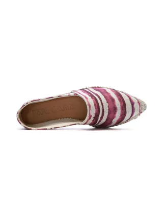 Espadrilles Beige/Violettes Femme Pare Gabia Aduna 4