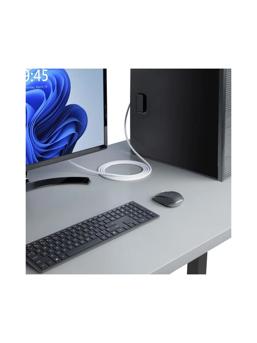 6ft White VESA Certified DP 1.2 Cable 6