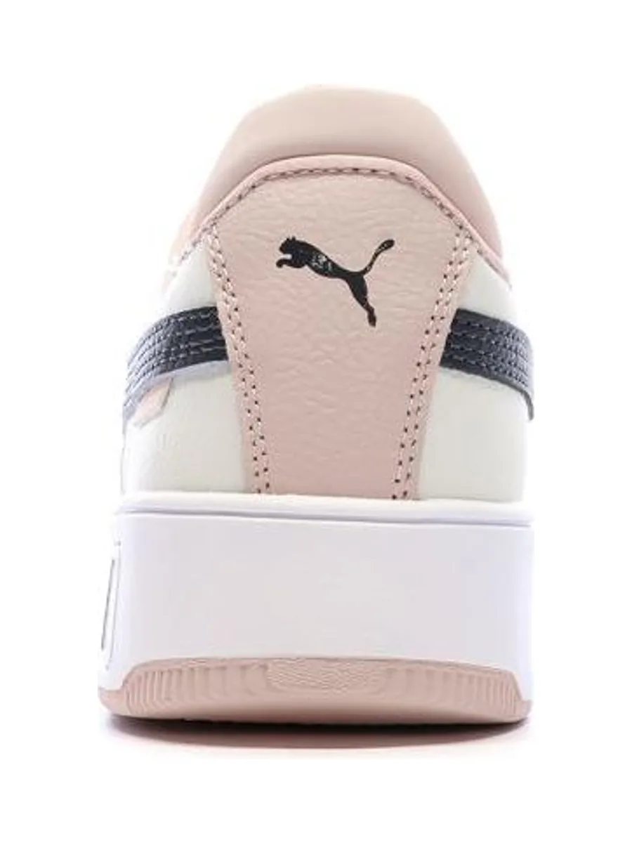 Baskets Blanc/Rose/Noir Femme Puma Carina Street 4