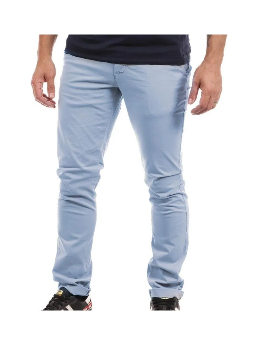 Pantalon Chino Bleu Clair Homme Paname Brothers Costa1 2