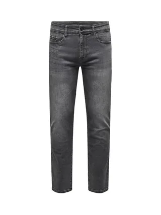 Jean Regular Fit Gris Homme Only & Sons Weft 9407 2