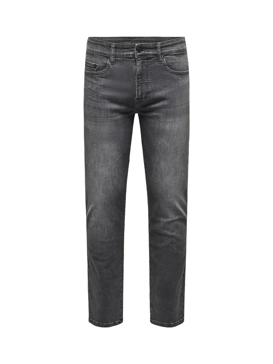 Jean Regular Fit Gris Homme Only & Sons Weft 9407 3