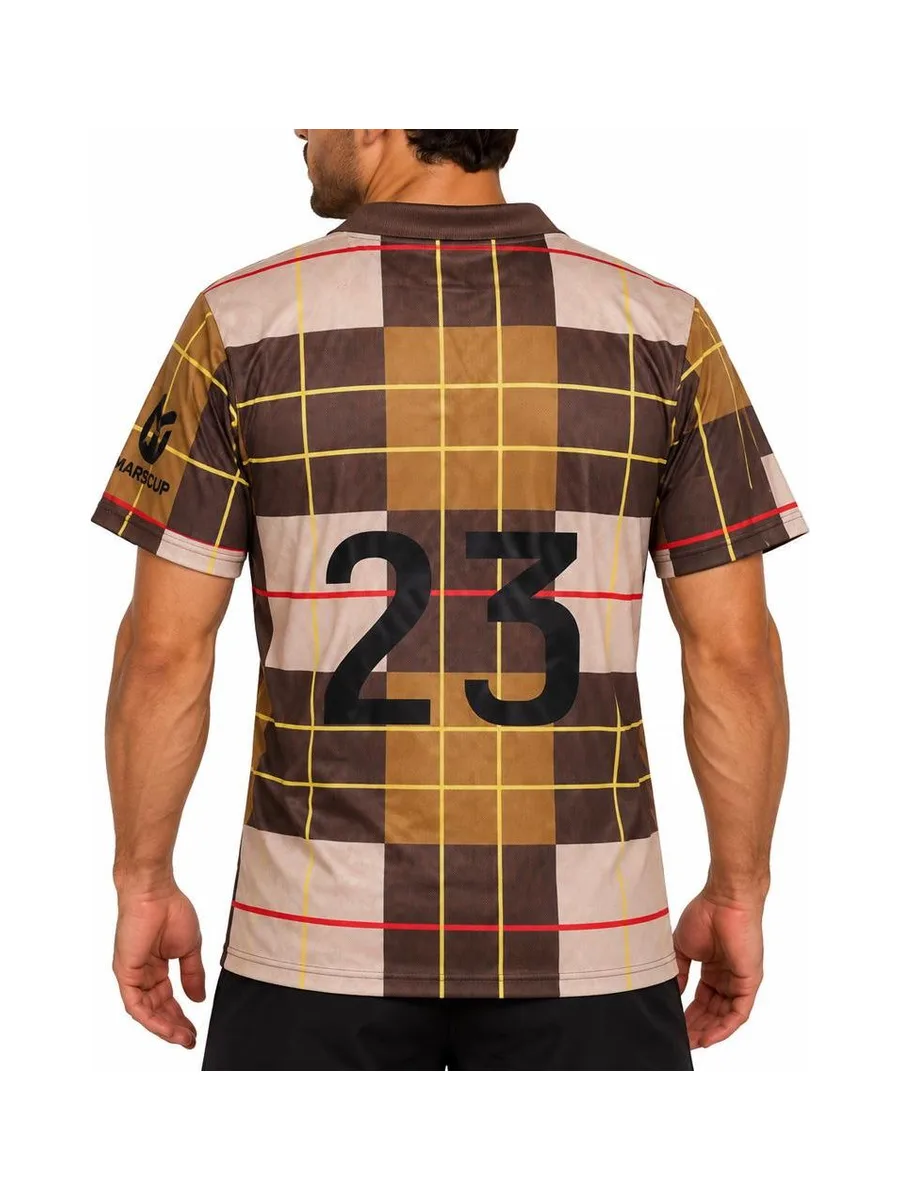 Maillot de Foot Beige/Marron Homme Puma Marscup Campagne Leveque 3