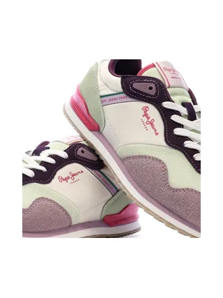 Baskets Violet Femme Pepe jeans London Band 7