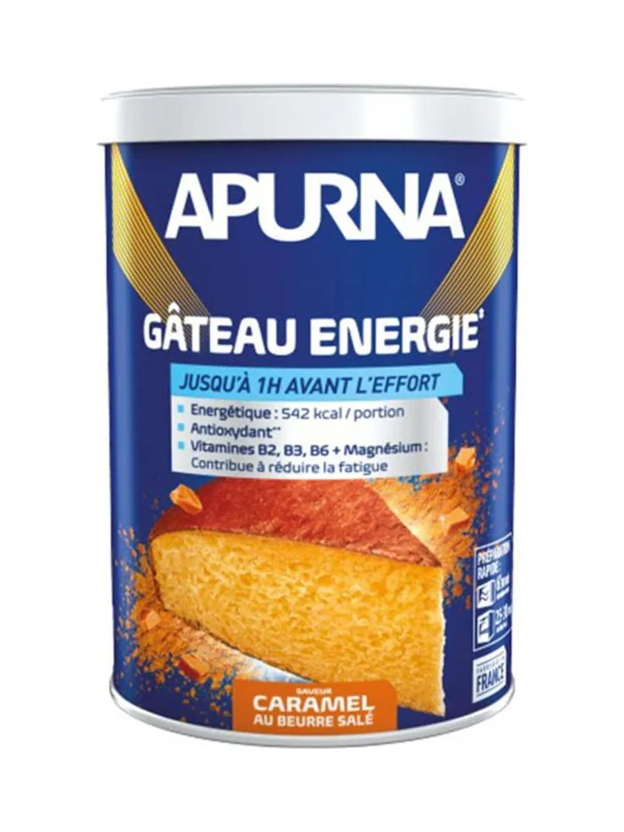 Gâteau Energie Caramel au beurre salé Apurna Pot de 400g 1