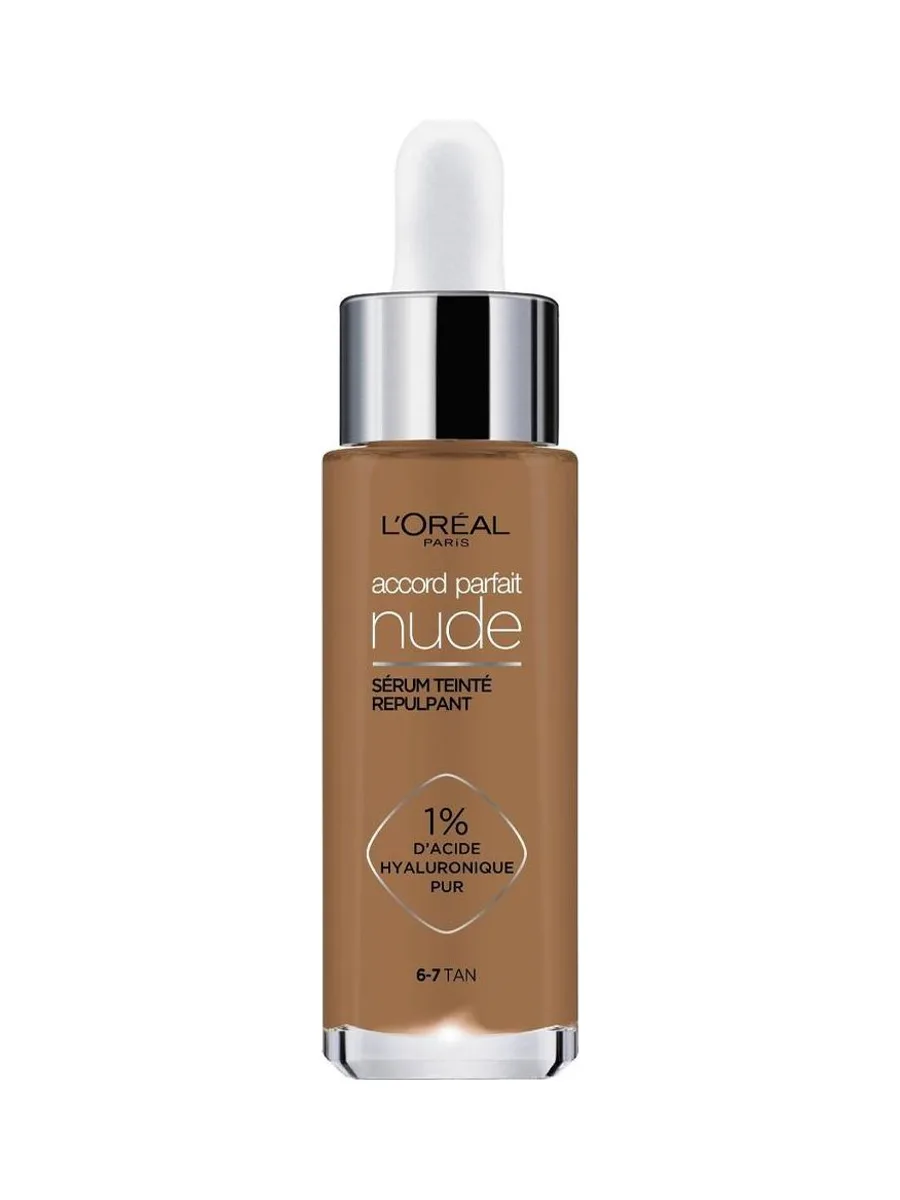Sérum Teinté Repulpant L'Oréal Paris Accord Parfait Nude 6-7 Tan 2