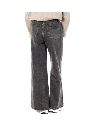 Jean Baggy Large Gris Femme Oraije Palazzo Pietro 2