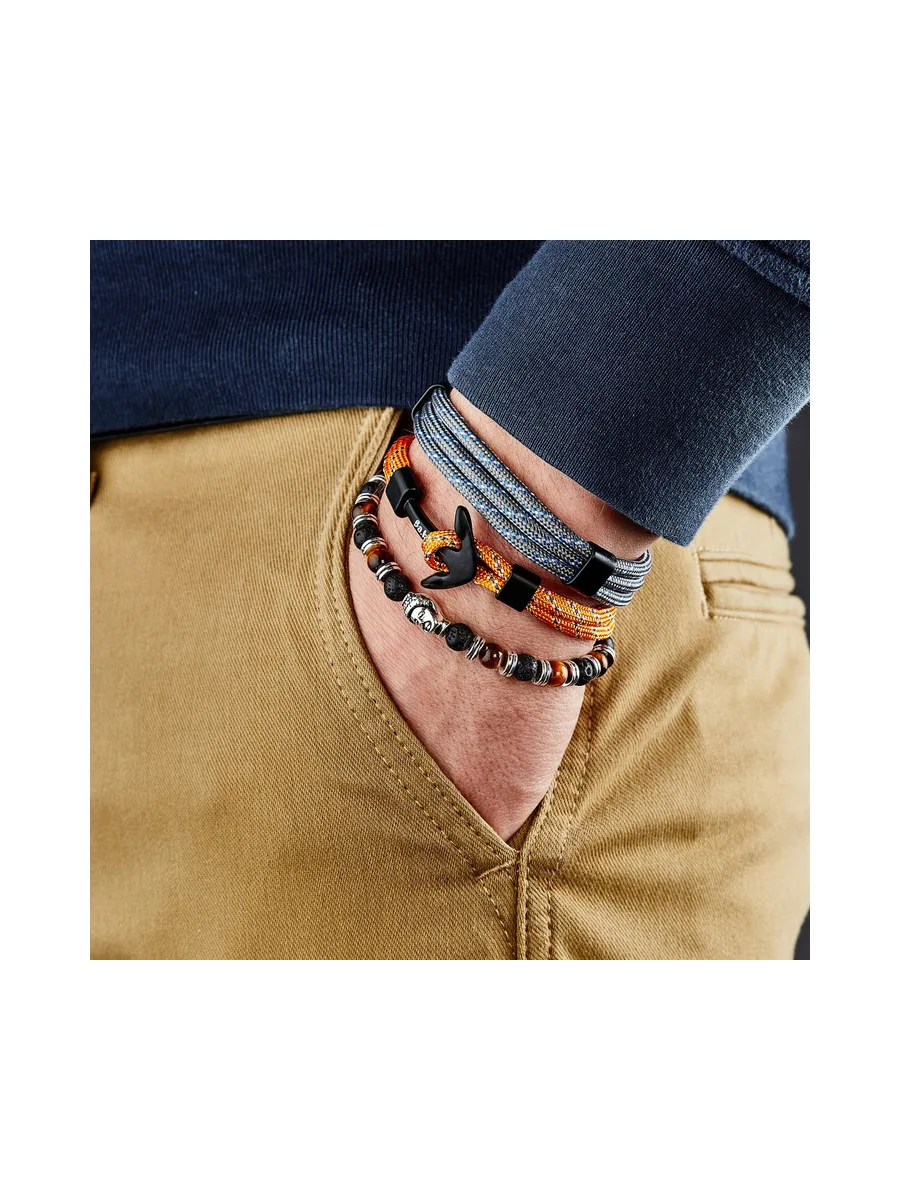 Bracelet Boulogne orange 2