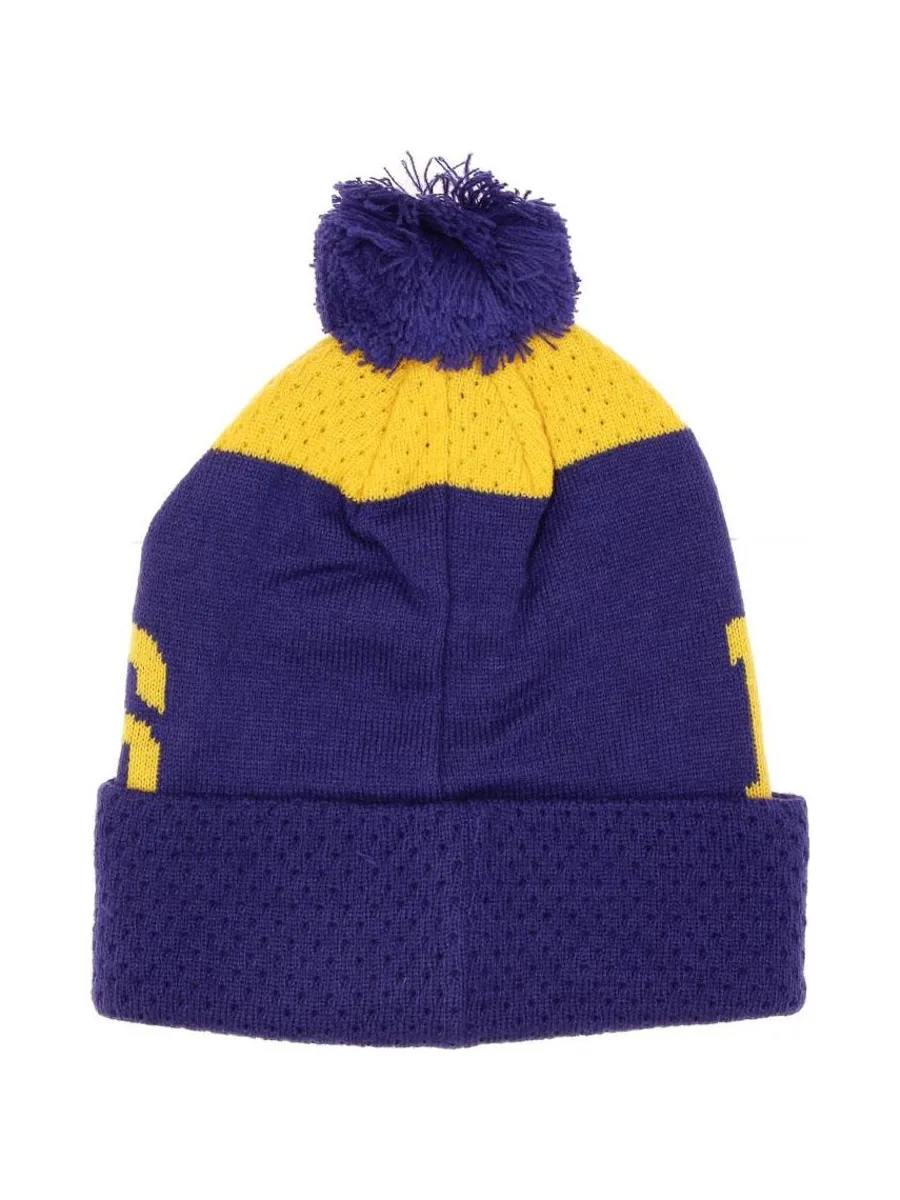 Los Angeles Lakers Bonnet Violet/Jaune Garçon NBA Collegiate 3