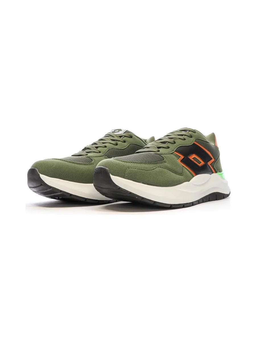 Baskets Kaki/Orange Homme Lotto Twenty6 7