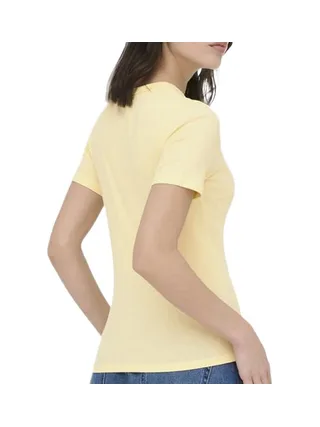 T-Shirt Jaune Femme JDY Lucky 2