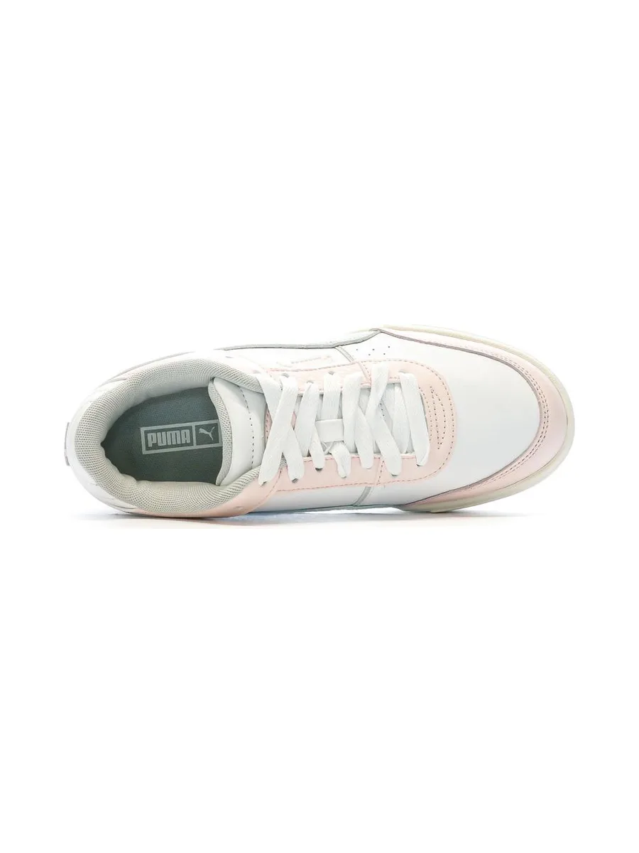 Baskets Rose/Blanche/Gris Femme Puma Ca Pro Sport 4