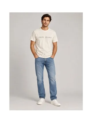 T-shirt imprimé grand logo Jefferson PM5010702 de PEPE JEANS 1