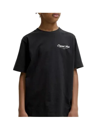 T-Shirt Noir Garçon Jack & Jones Dia 1