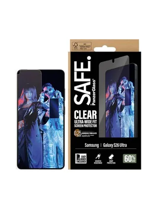 PanzerGlass SAFE. by ® Screen Protector Samsung Galaxy S26 Ultra | Ultra-Wide Fit w. EasyAligner 2